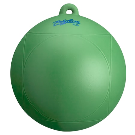 Polyform U.S. Water Ski Slalom Buoy Green WS-1-GREEN